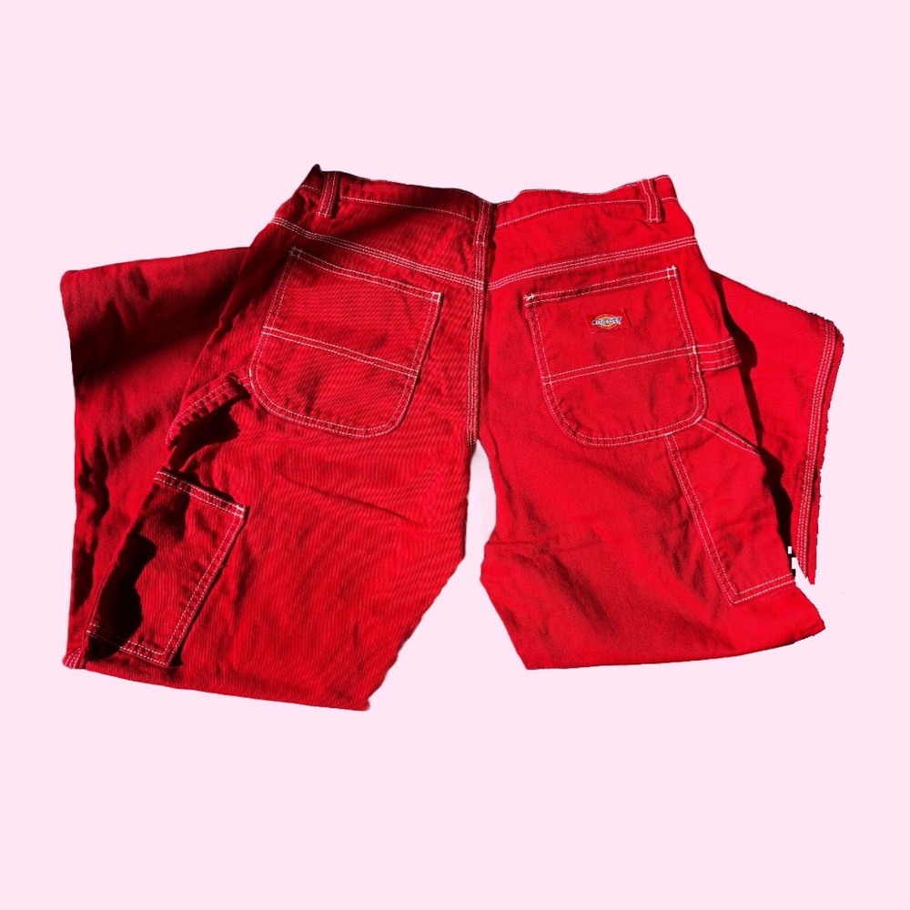 Red Dickies Cargos